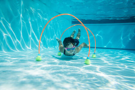 Mainan Berenang Anak Lintasan Bawah Air AQUAWAY 150 cm - Isi 2