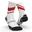 Calze running mid spesse RUN 900 bianco-rosso