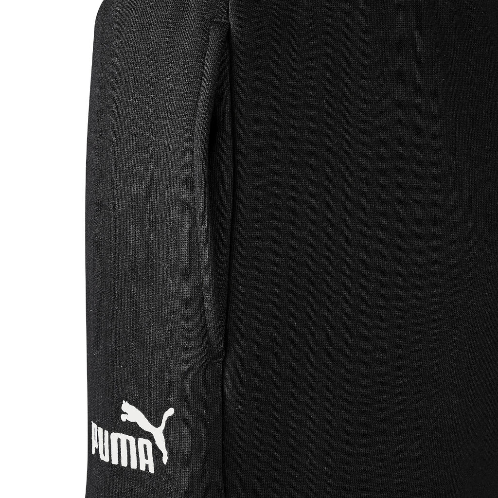 Crni ženski donji deo trenerke za fitnes