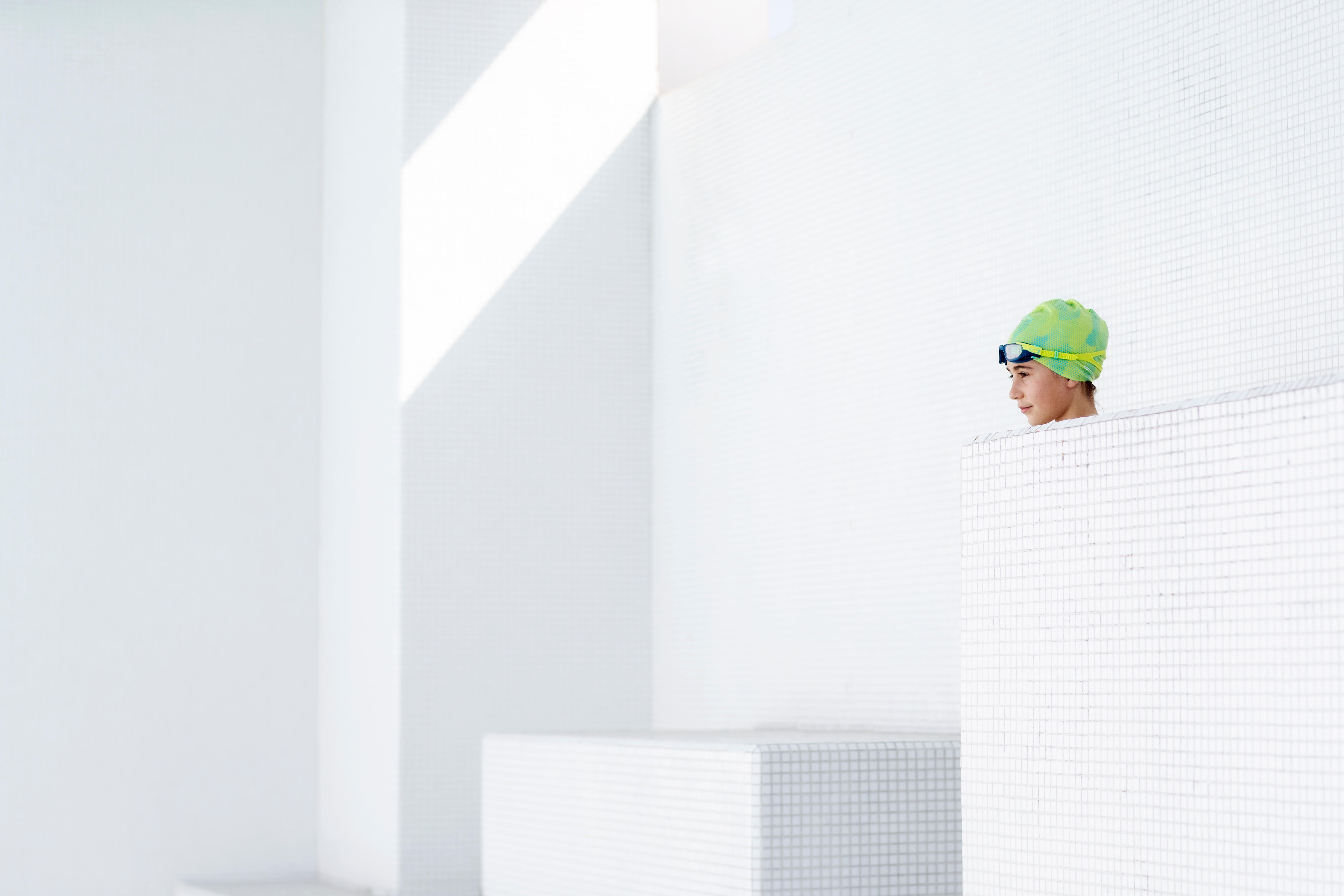 Lunettes de natation à verres clairs enfant – Spirit - NABAIJI