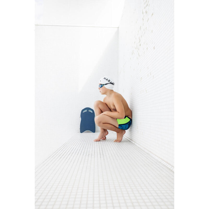 Lunettes de Natation Enfants Verres Clairs SPIRIT Noir Bleu