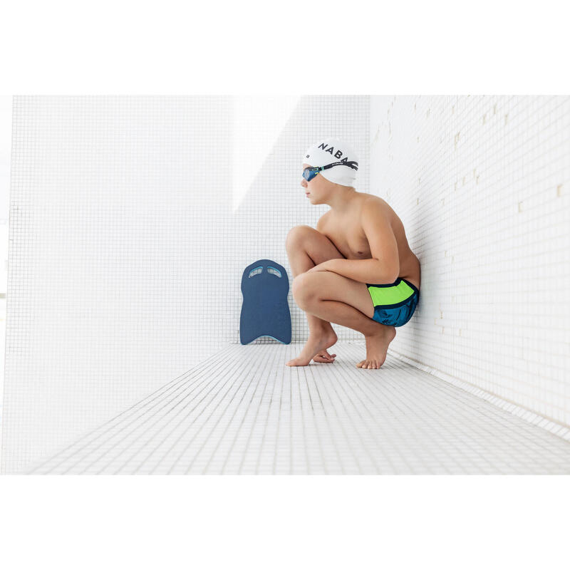 Lunettes de Natation Enfants Verres Clairs SPIRIT Noir Bleu