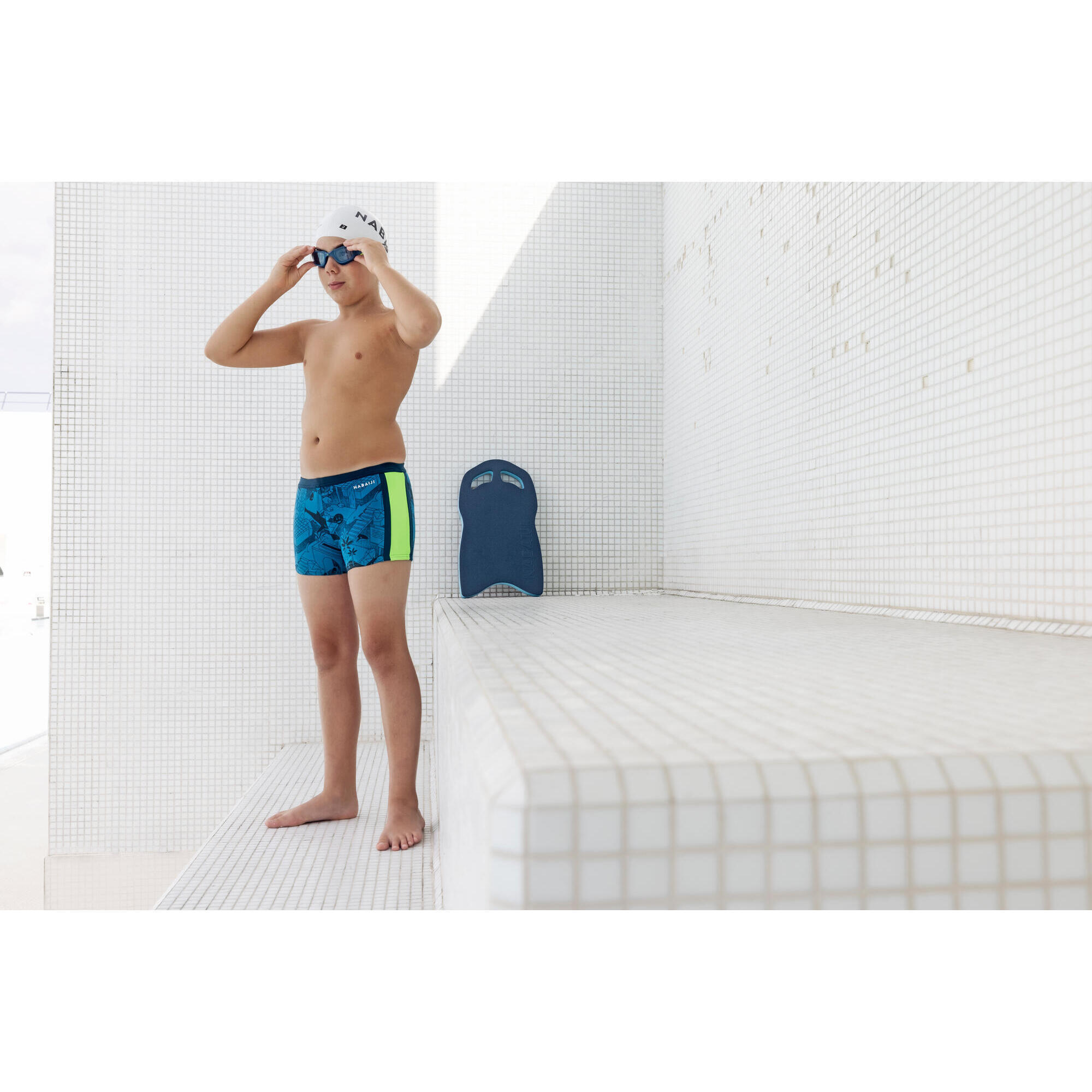 Lunettes de natation à verres clairs enfant – Spirit - NABAIJI
