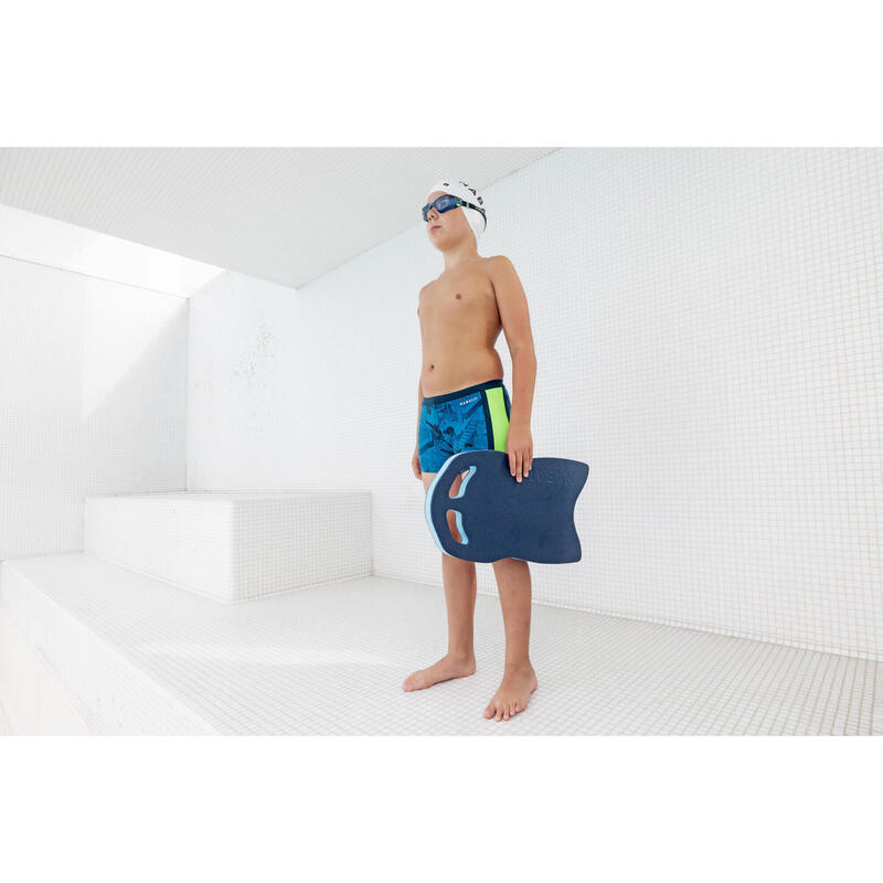 Lunettes de Natation Enfants Verres Clairs SPIRIT Noir Bleu