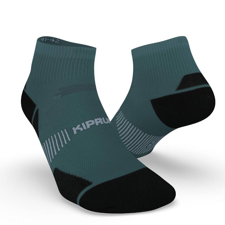 Run900 Mid Fine Running Socks - Cedar