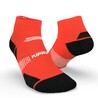 Unisex Mid Fine Running Socks Run900  - Coral