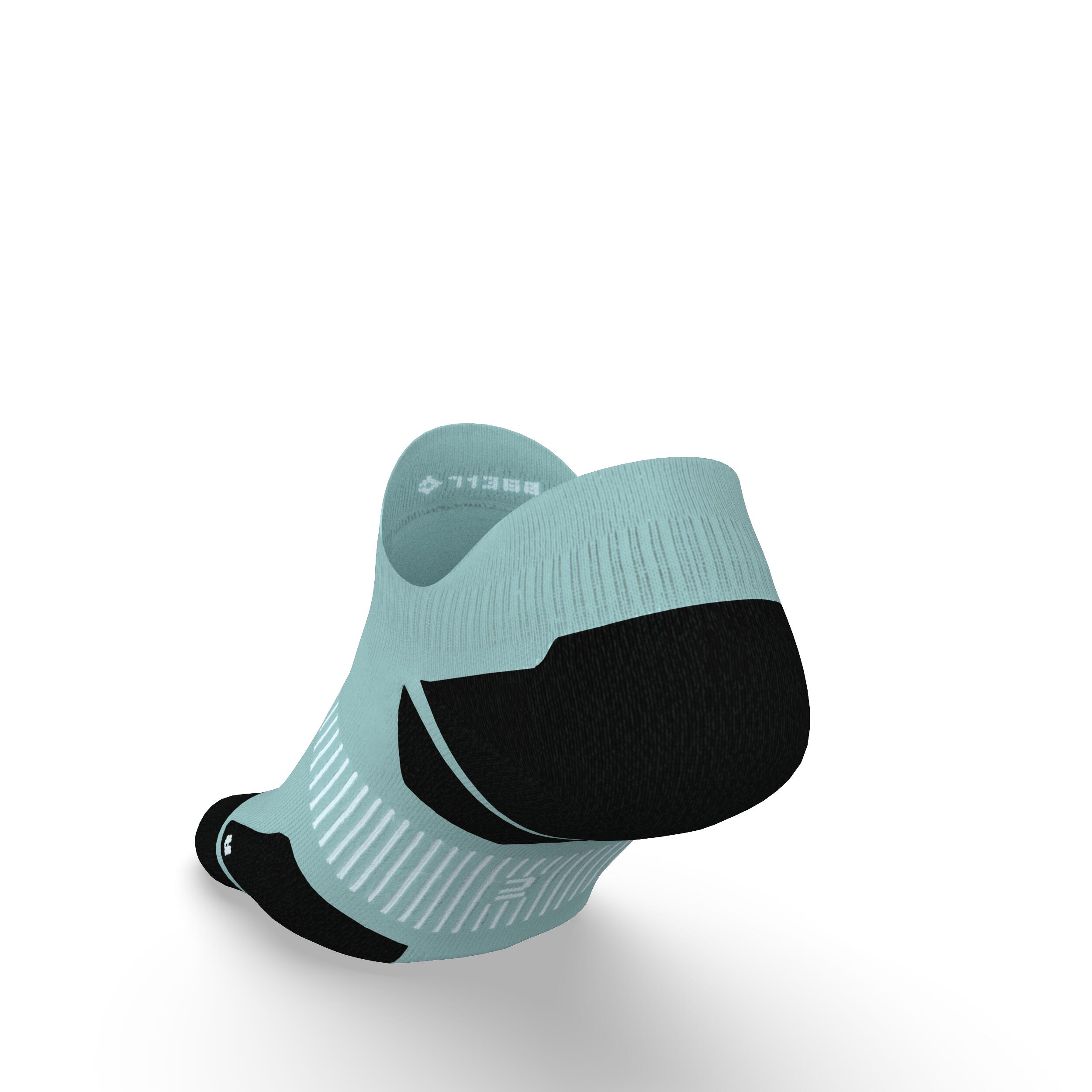 RUN900 INVISIBLE FINE RUNNING SOCKS - BLUE 6/14