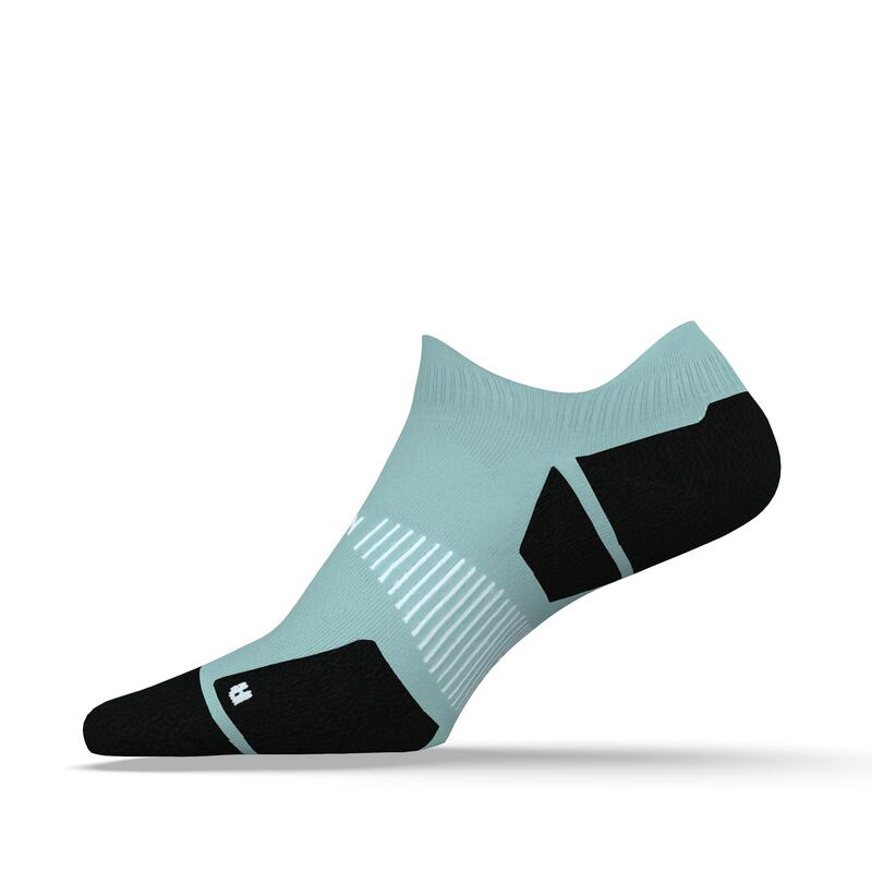 CHAUSSETTES DE RUNNING RUN900 FINES INVISIBLES BLEUE