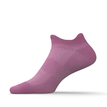 Run 500 Running Invisible Socks x2 - Pink