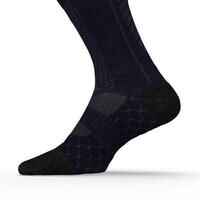 RUN900 MERINO WOOL MID-CALF RUNNING SOCKS - NAVY