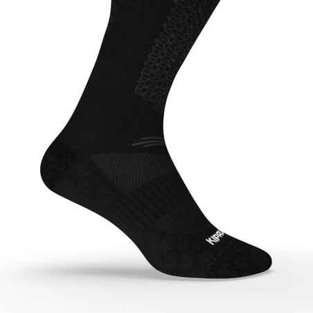 Running High Socks Run 900 Merino Wool - black