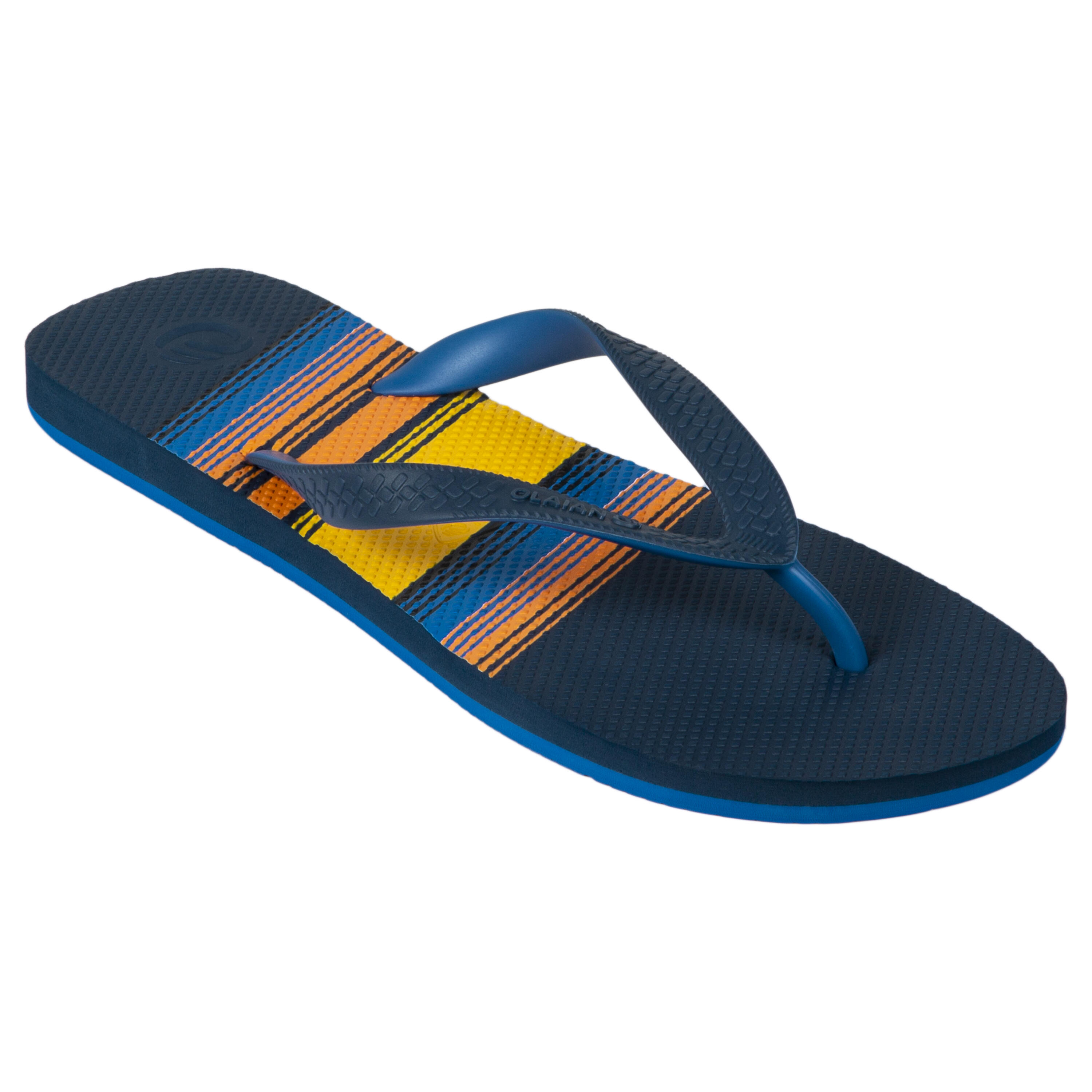 Chanclas de playa para hombre Olaian TO190 azul oscuro