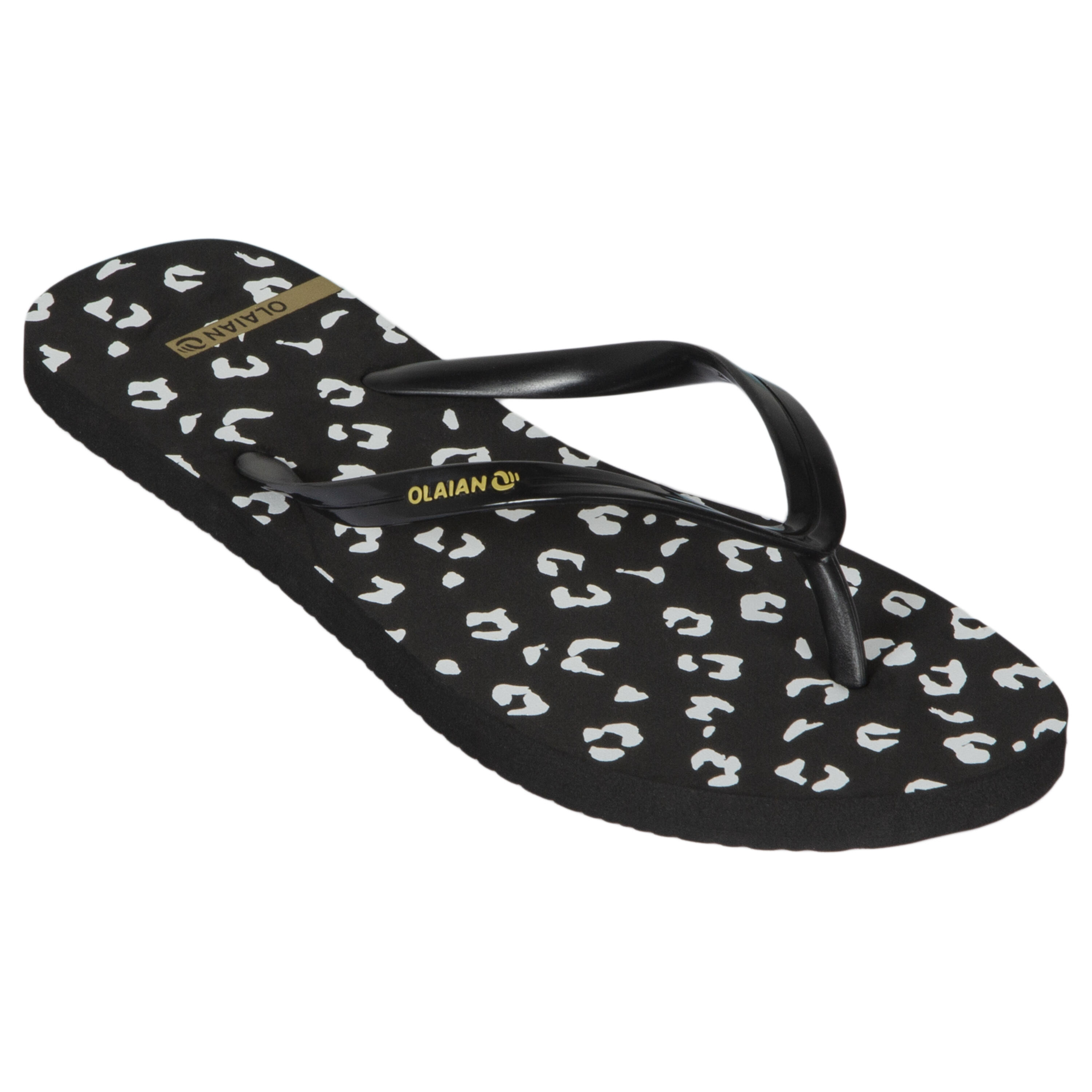 Women's FLIP-FLOPS 120 - Leo Black 1/6