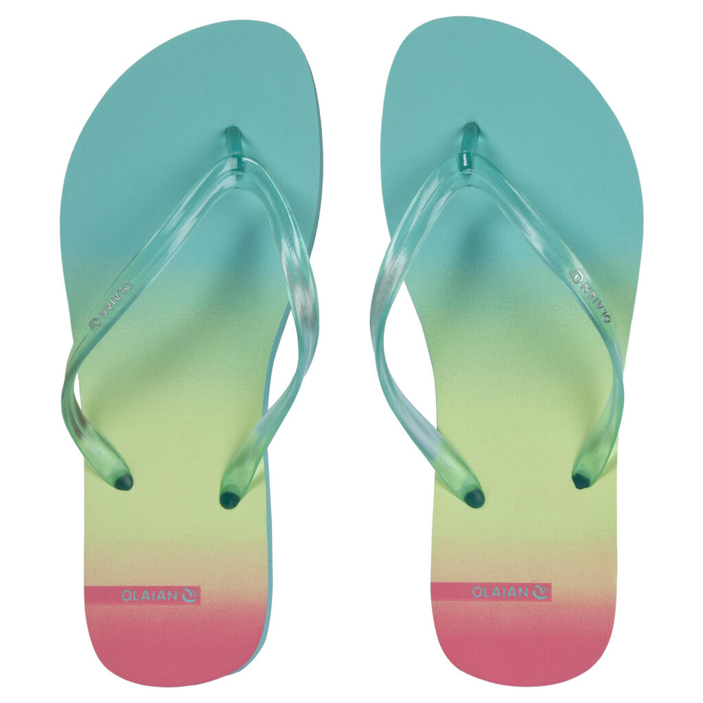 Tongs Femme - 120 Flow beige rosé