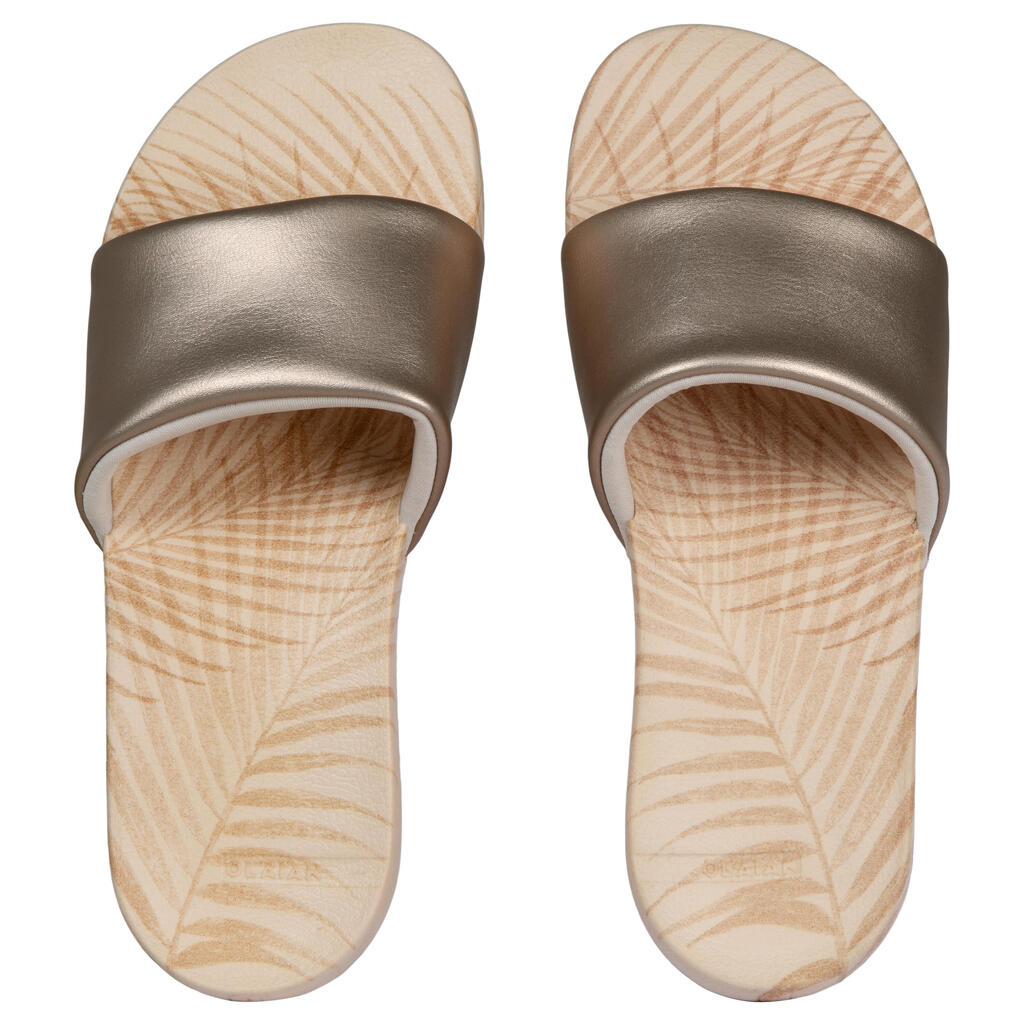 Women's SANDALS SLAPS 550 - Palm Gold