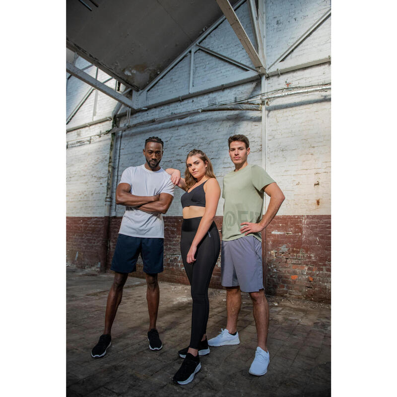 Erkek Lacivert Spor Şortu 120 -  Fitness Kardiyo