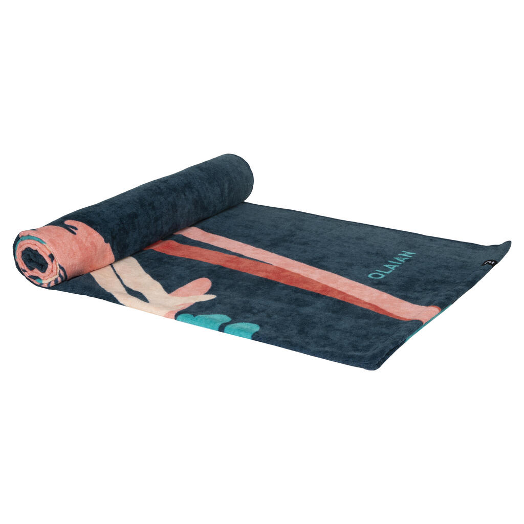 Toalla de playa blanca Belly 145 x 85 cm