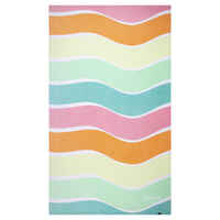 TOWEL PRINT L 145x85 cm - Rainbow