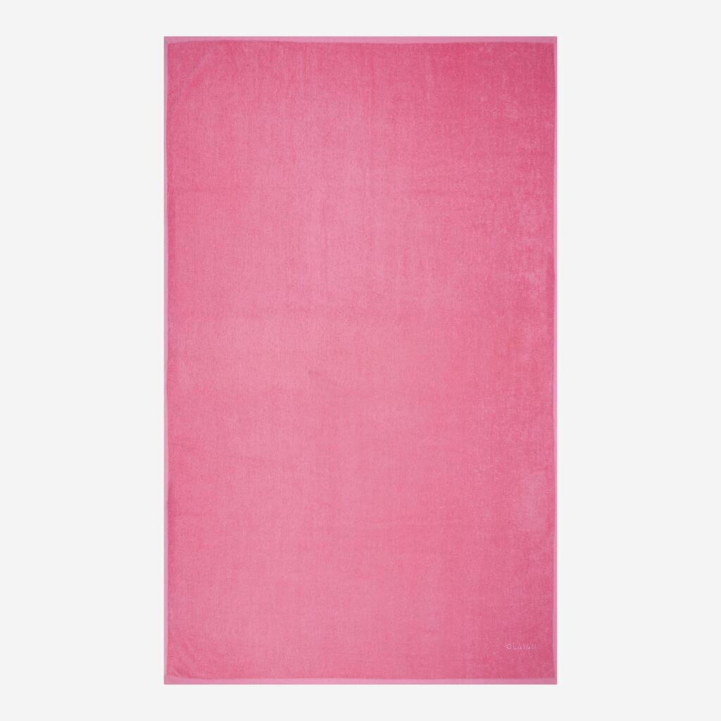 SERVIETTE L Rose 145x85 cm