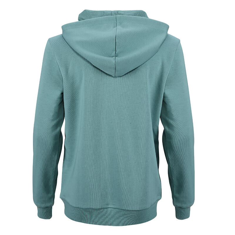 Sweat à capuche enfant - bleu avec imprimé PUMA