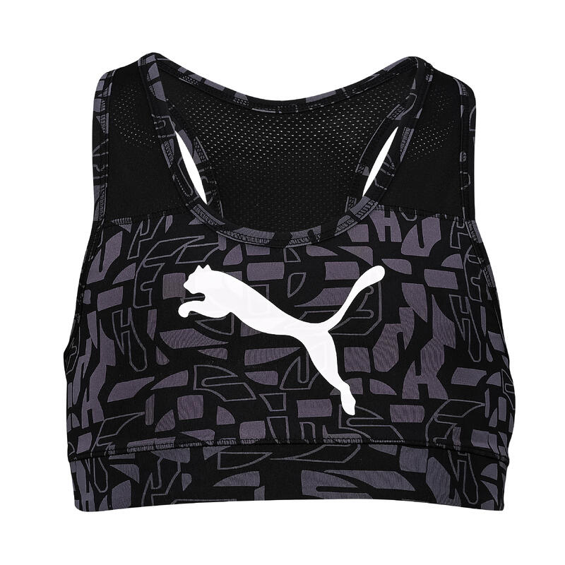 Top bambina ginnastica Puma nero