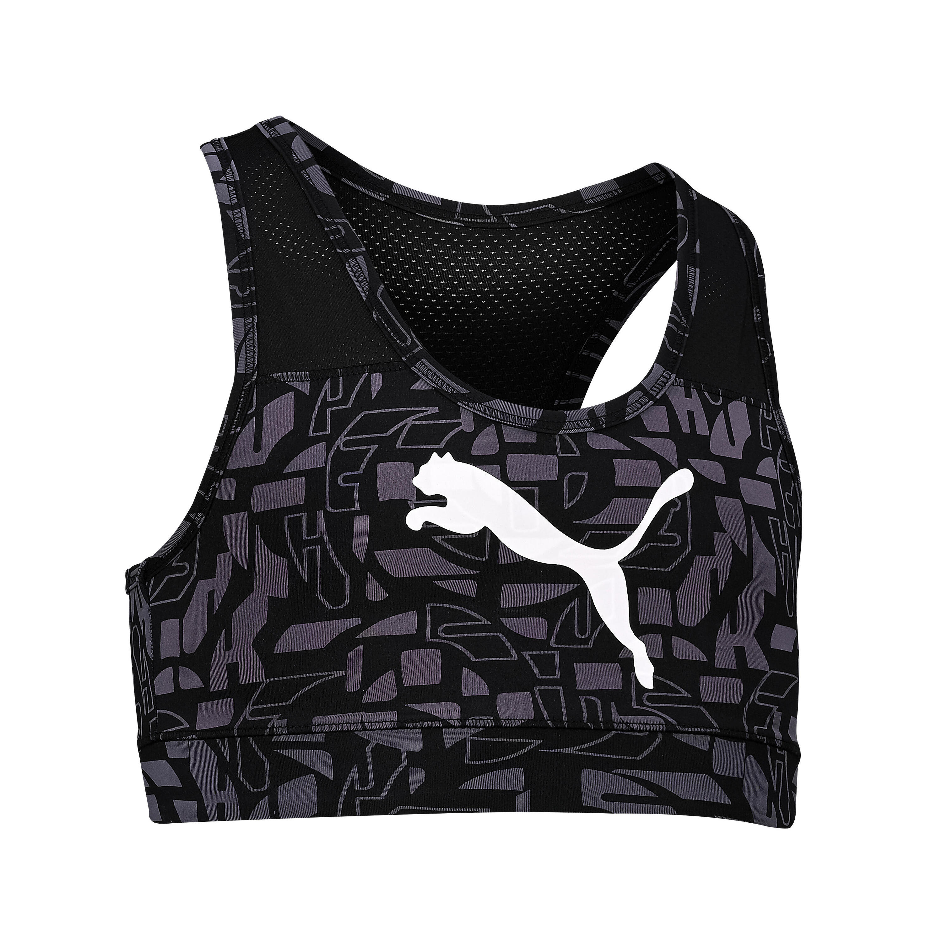 Sostenidors-Top Puma Nena Negre 4/8