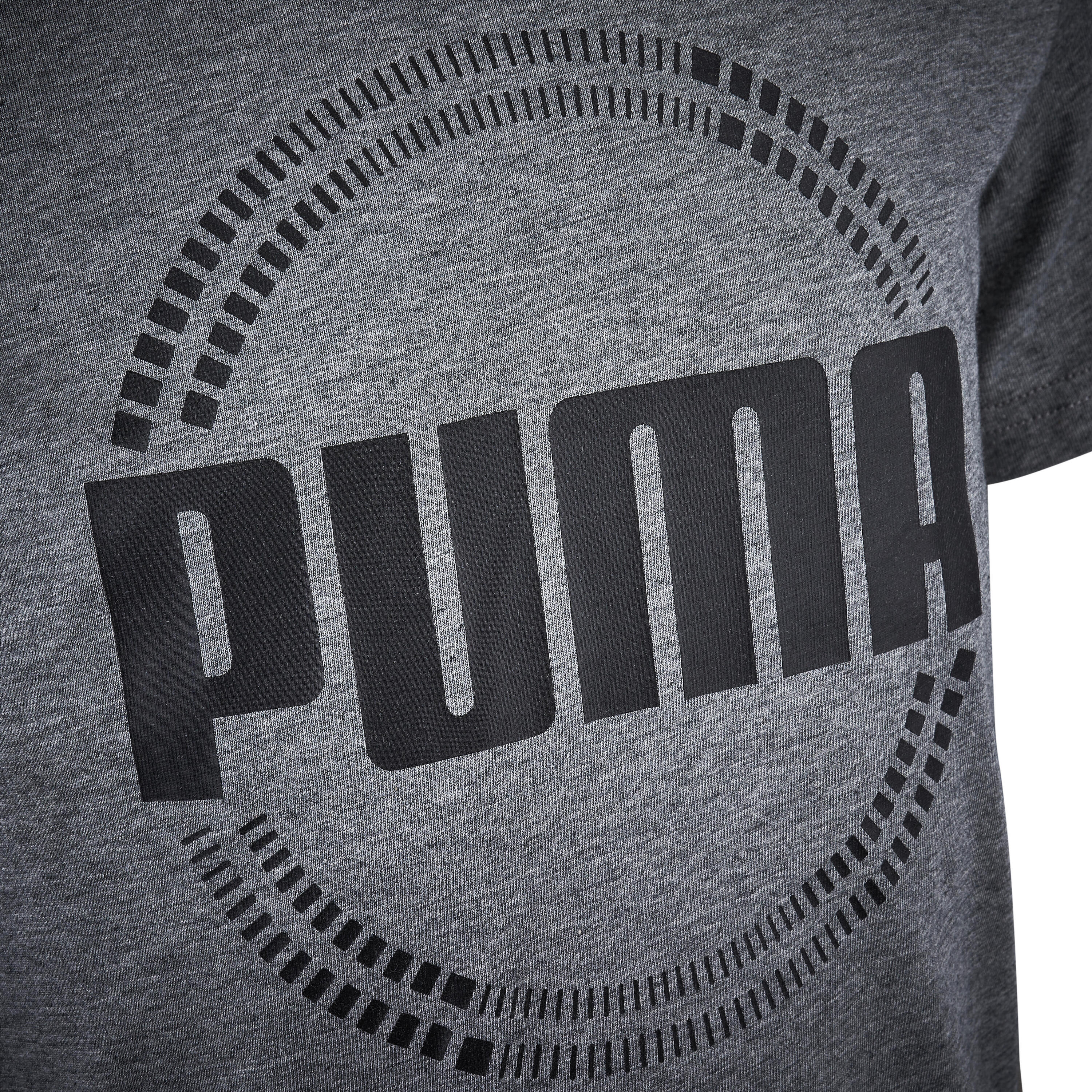 t-shirt gris garçon imprimé PUMA 4/4