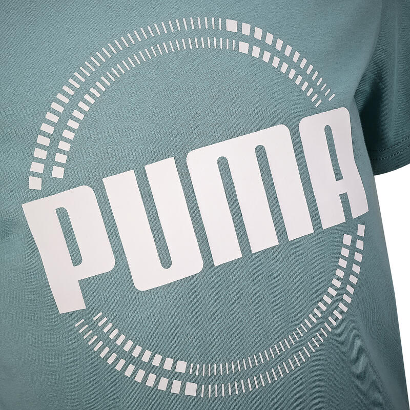 Fiú póló Puma, kék, mintás