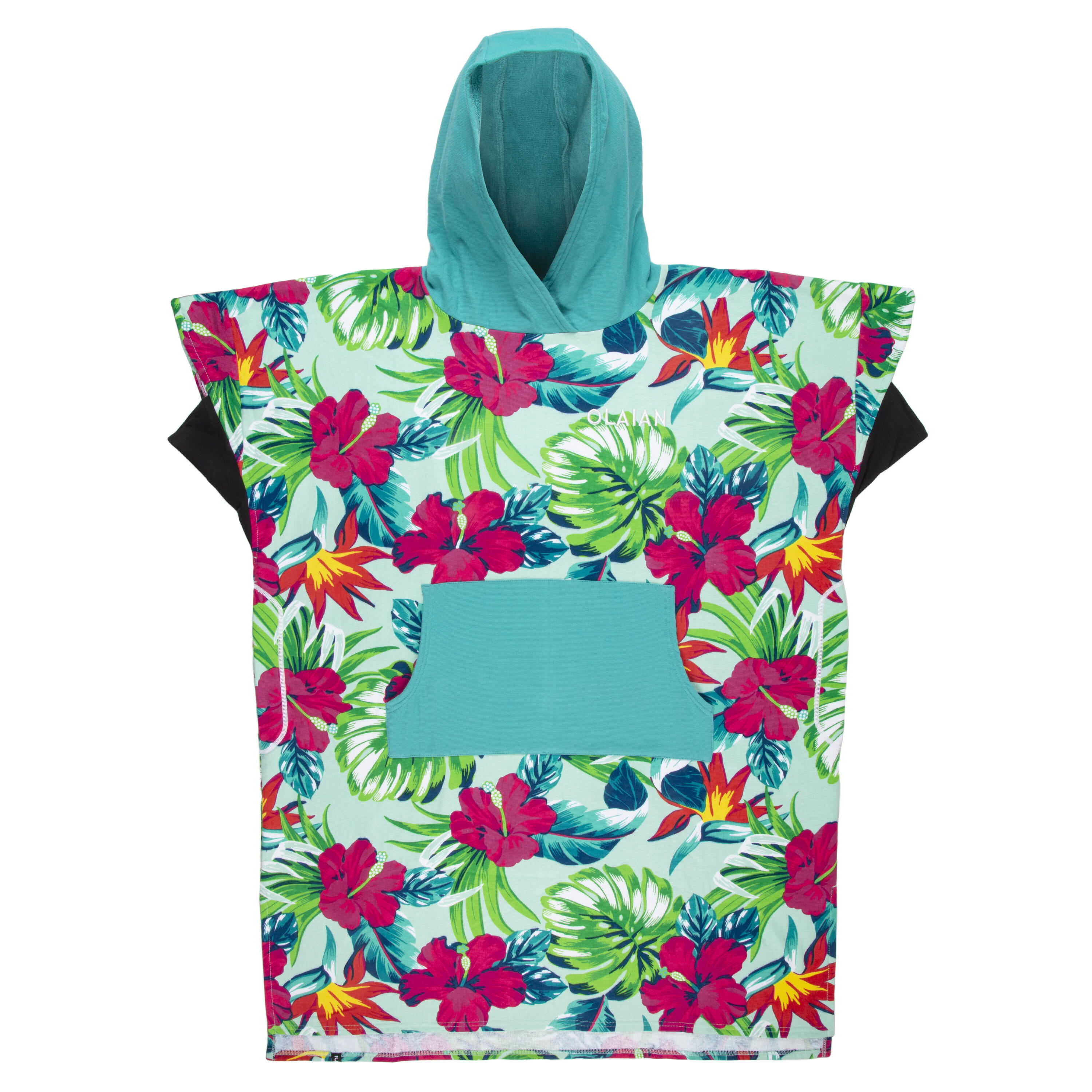 ADULT SURF PONCHO 500 Print - Bora 15/20