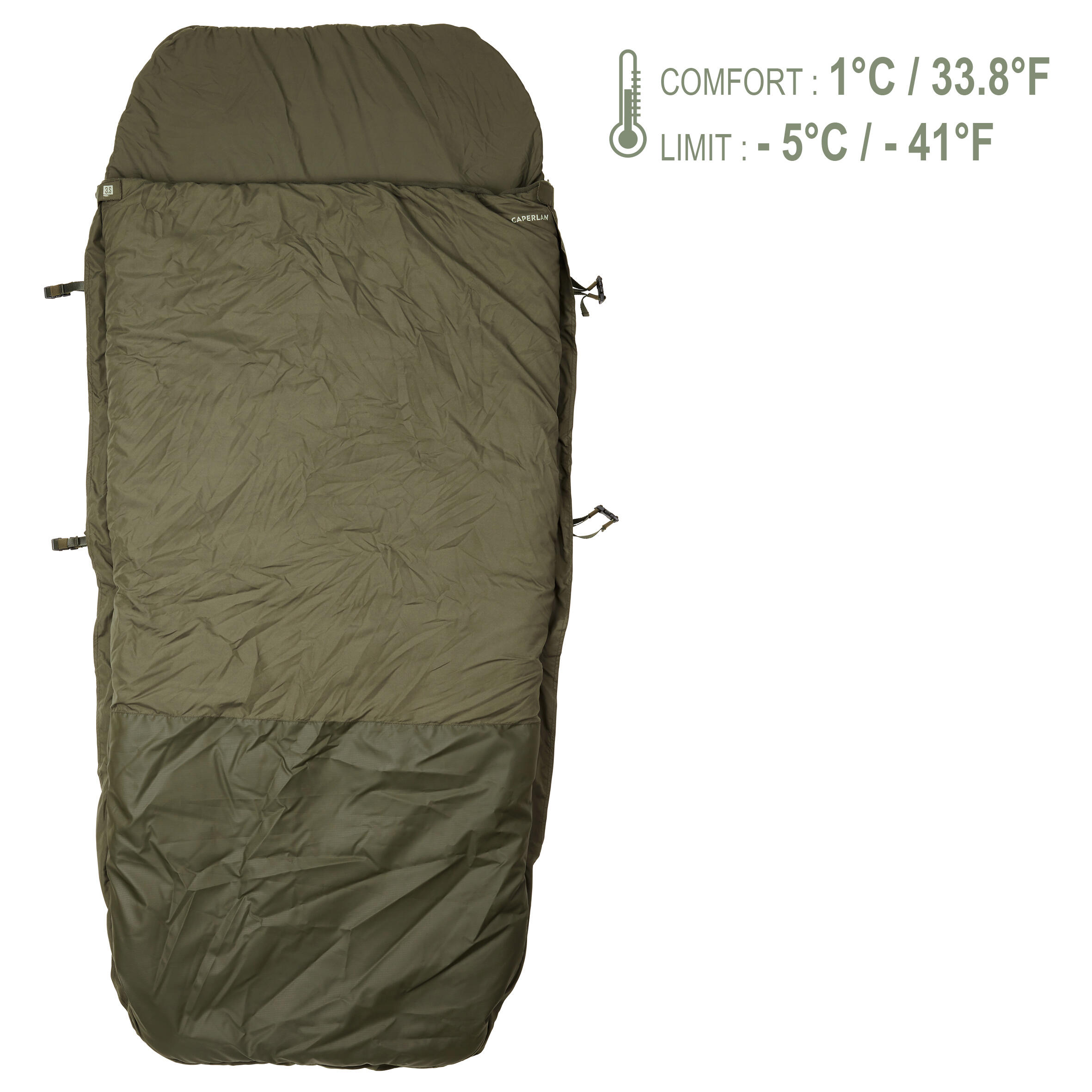 Carp fishing 3-season sleeping bag