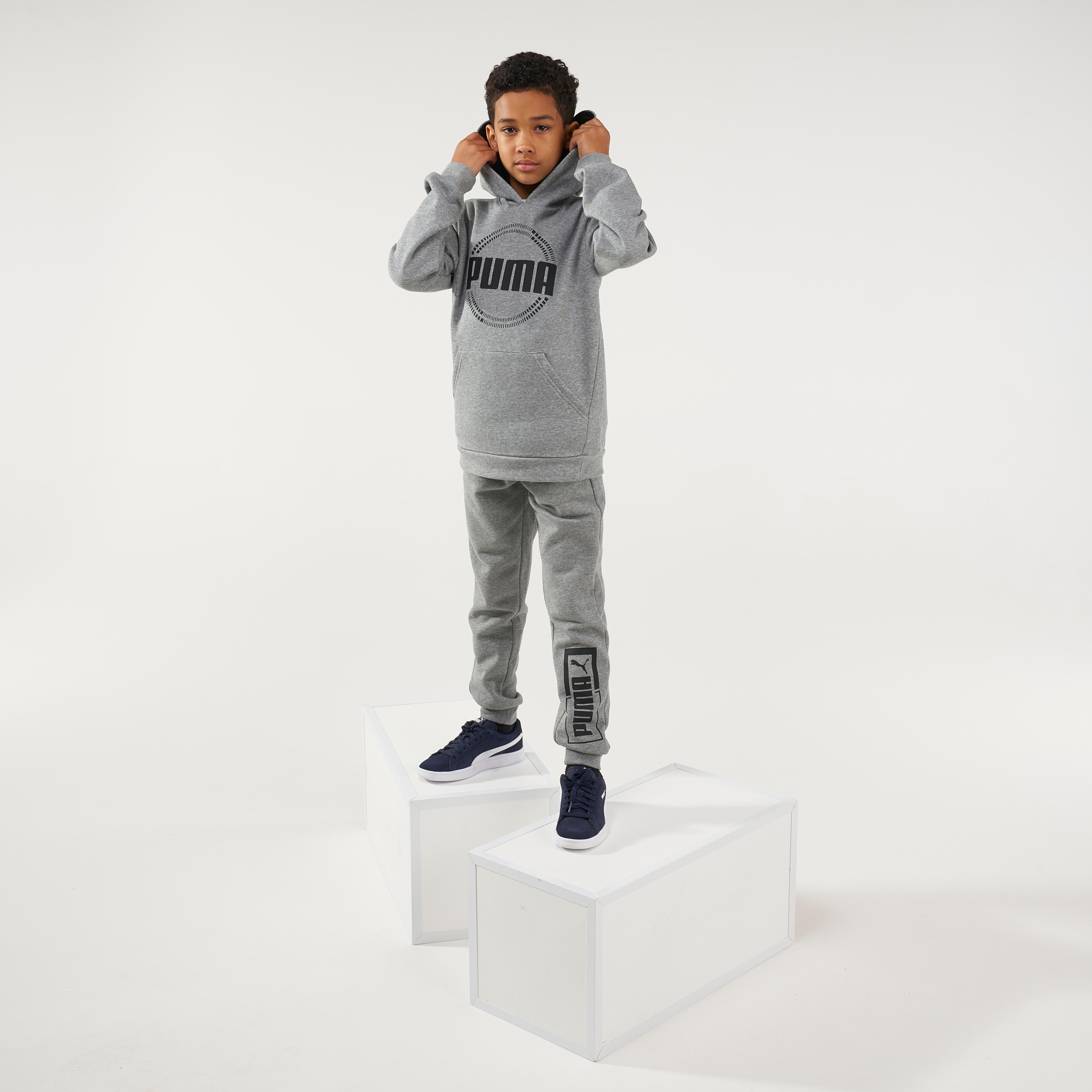 Pantaloni da jogging per bambini - grigio PUMA