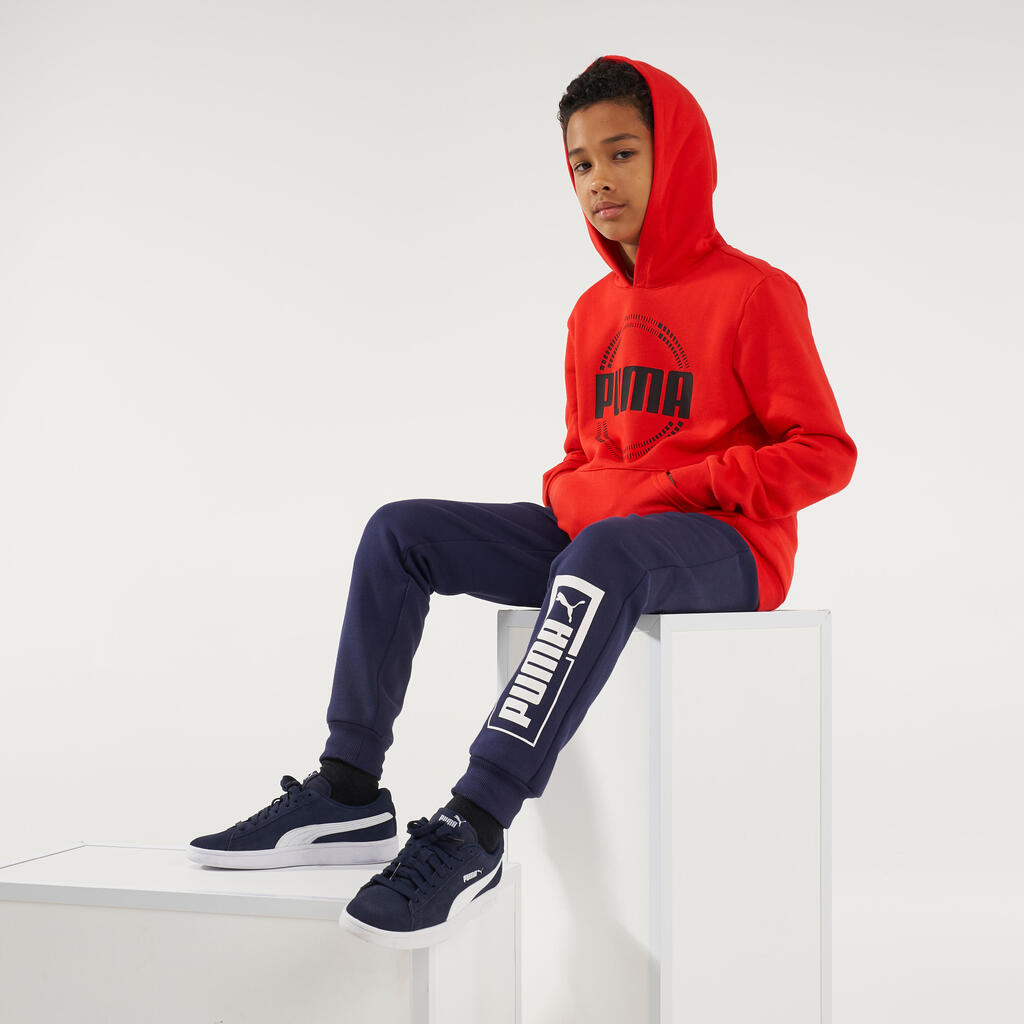 Crveni duks sa kapuljačom sa Puma printom