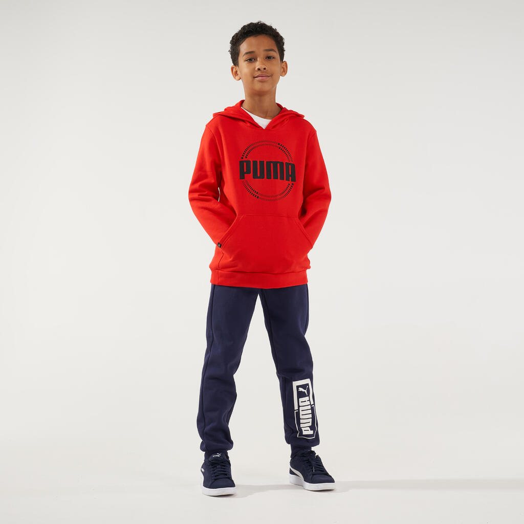 Crveni duks sa kapuljačom sa Puma printom