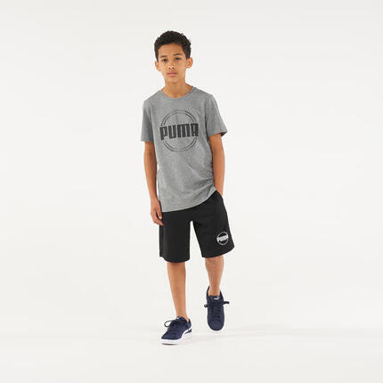 t-shirt gris garçon imprimé PUMA