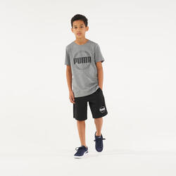 Pantaloncini bambino ginnastica Puma neri PUMA | DECATHLON