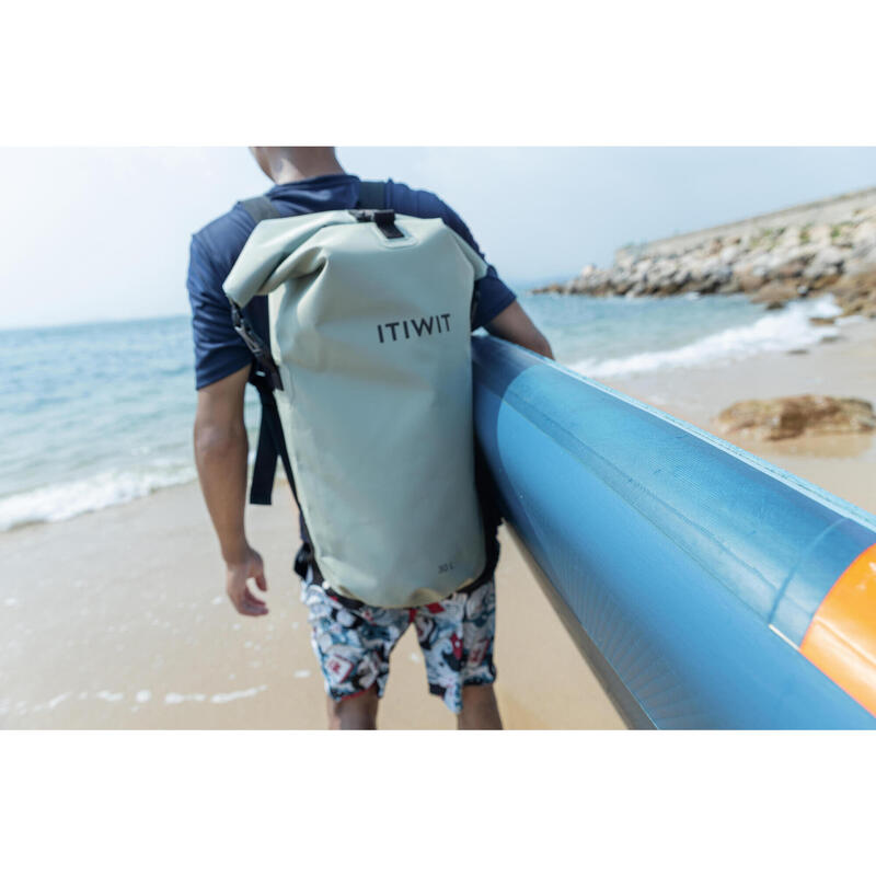 Sac étanche IPX6 30L orange