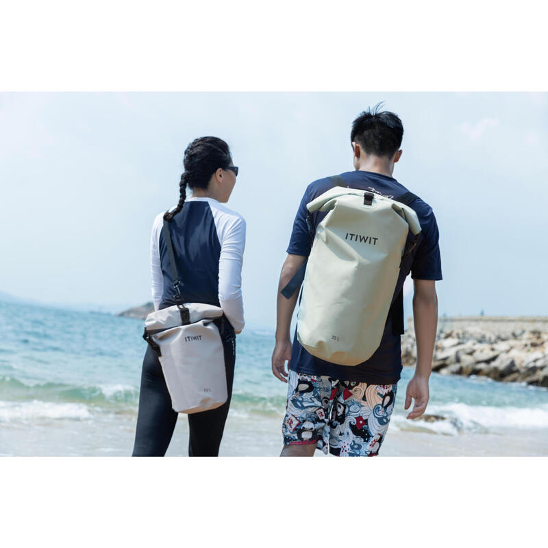 Saco Rolo de Stand Up Paddle Estanque 30L Caqui