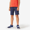 Boys Breathable Synthetic Shorts W500 - Navy