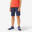 Boys' Breathable Gym Shorts W500 - Navy Blue