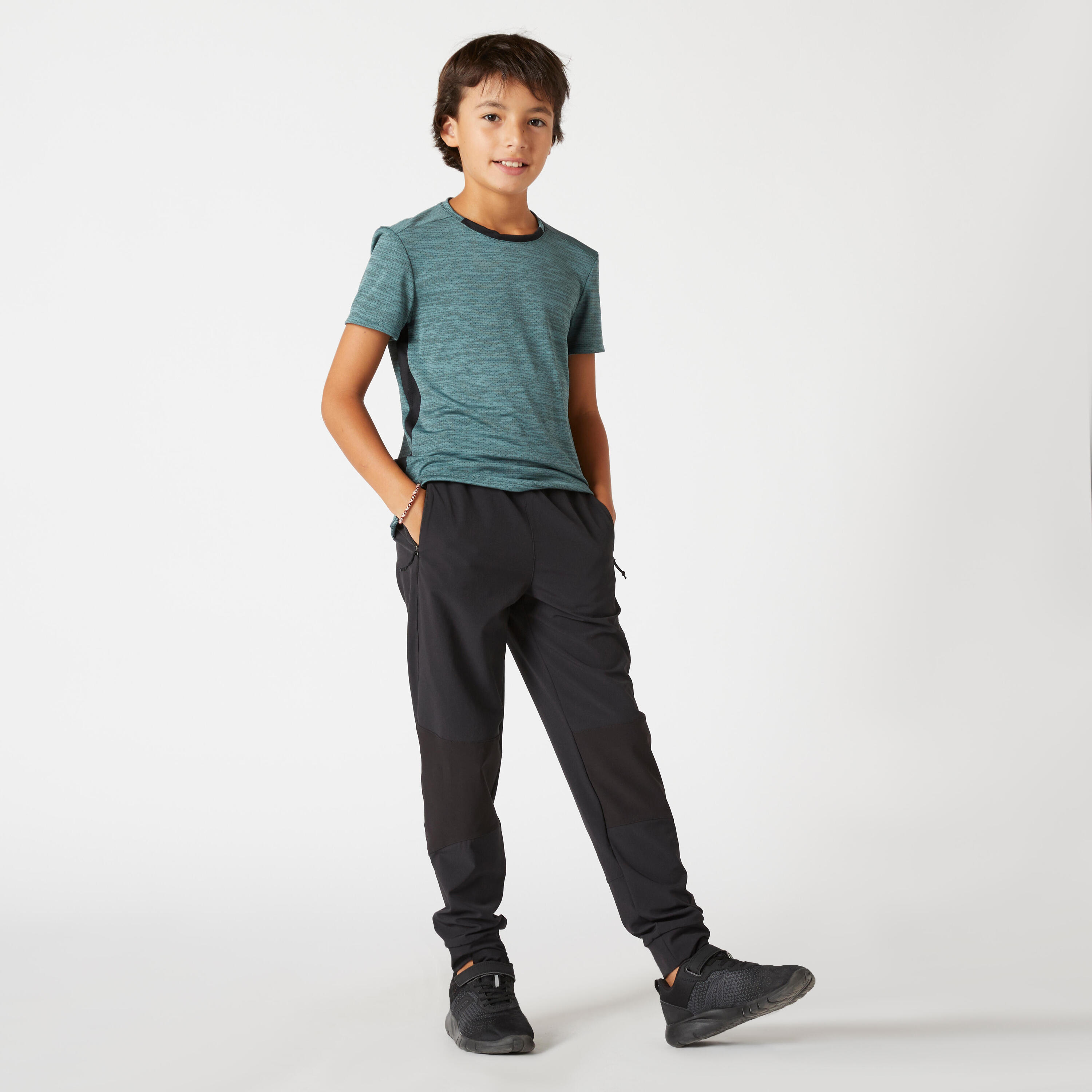 Kids' Lightweight Breathable Durable Bottoms - Black 6/11