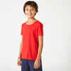Boys' Gym Short-Sleeved T-Shirt 100 - Red
