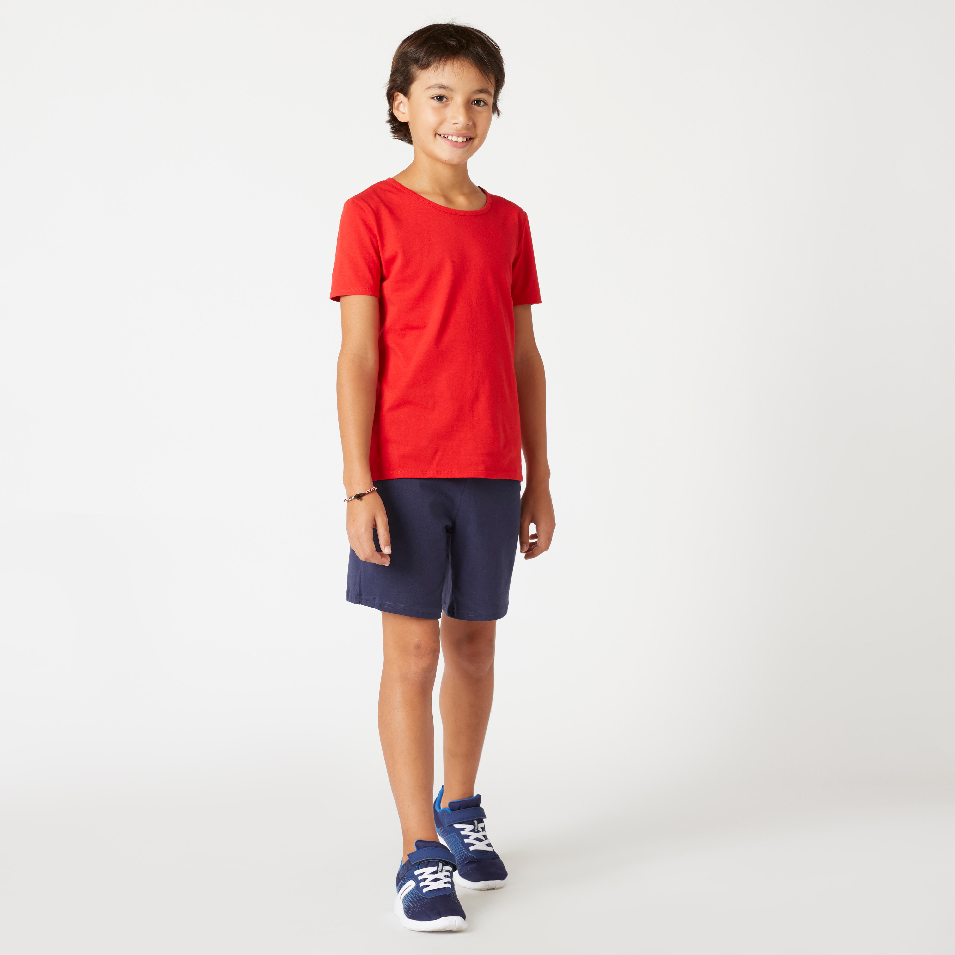 Kids Basic Cotton T-Shirt - Red