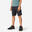 Boys' Breathable Gym Shorts W500 - Black
