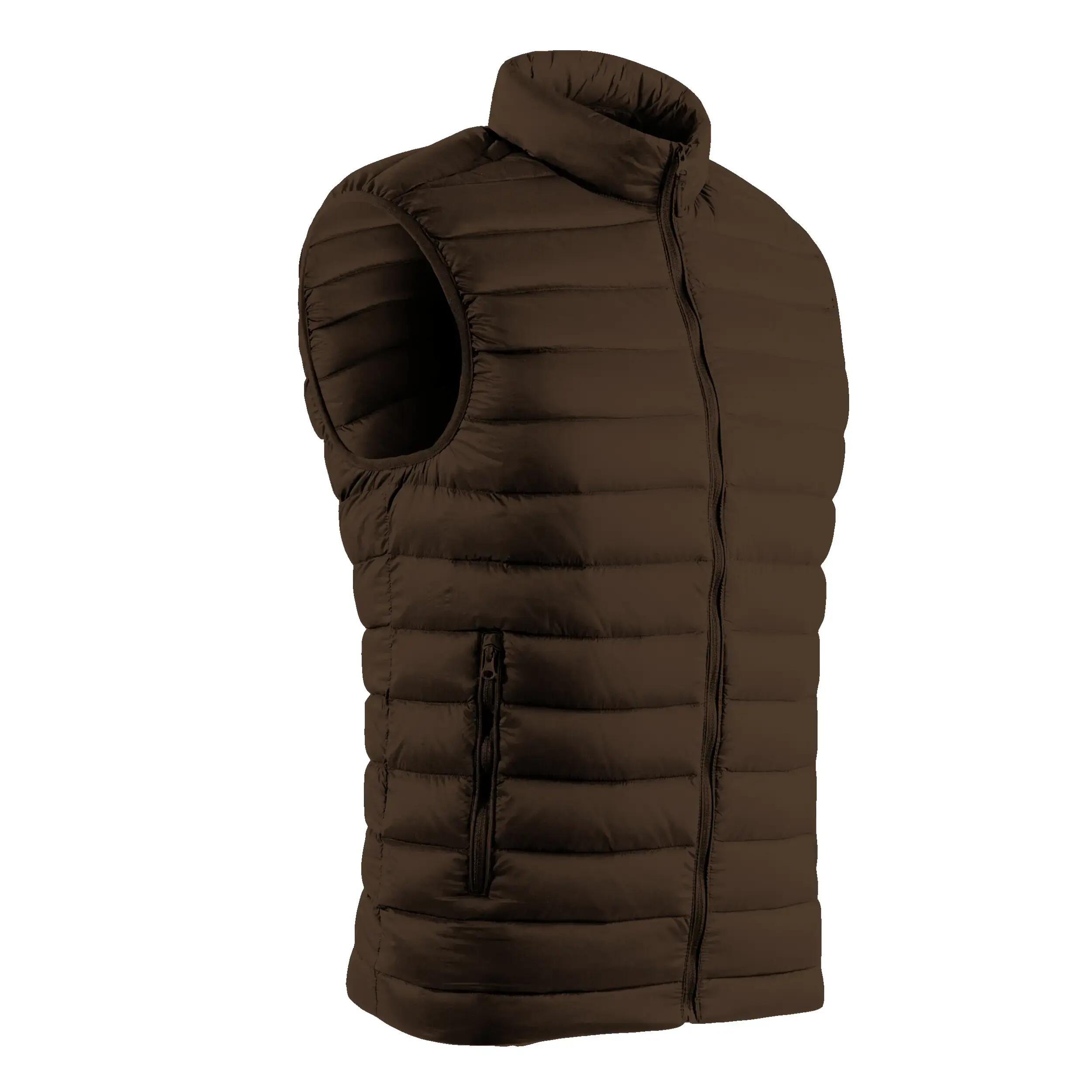 Armilla plomissol sense mànigues de golf home MW500 marró 4/5