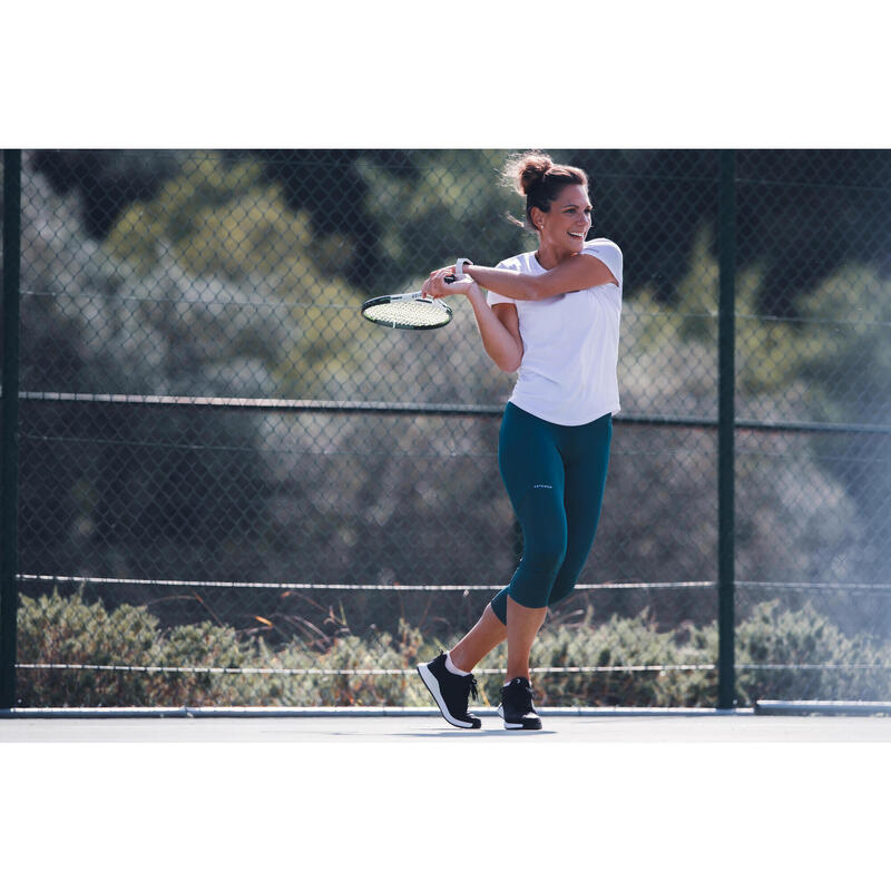 Női térdnadrág teniszezéshez Hip Ball, sötétzöld