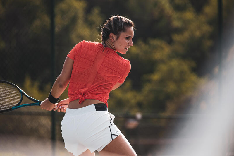 Women's Tennis Lightweight T-Shirt Light 900 - Red