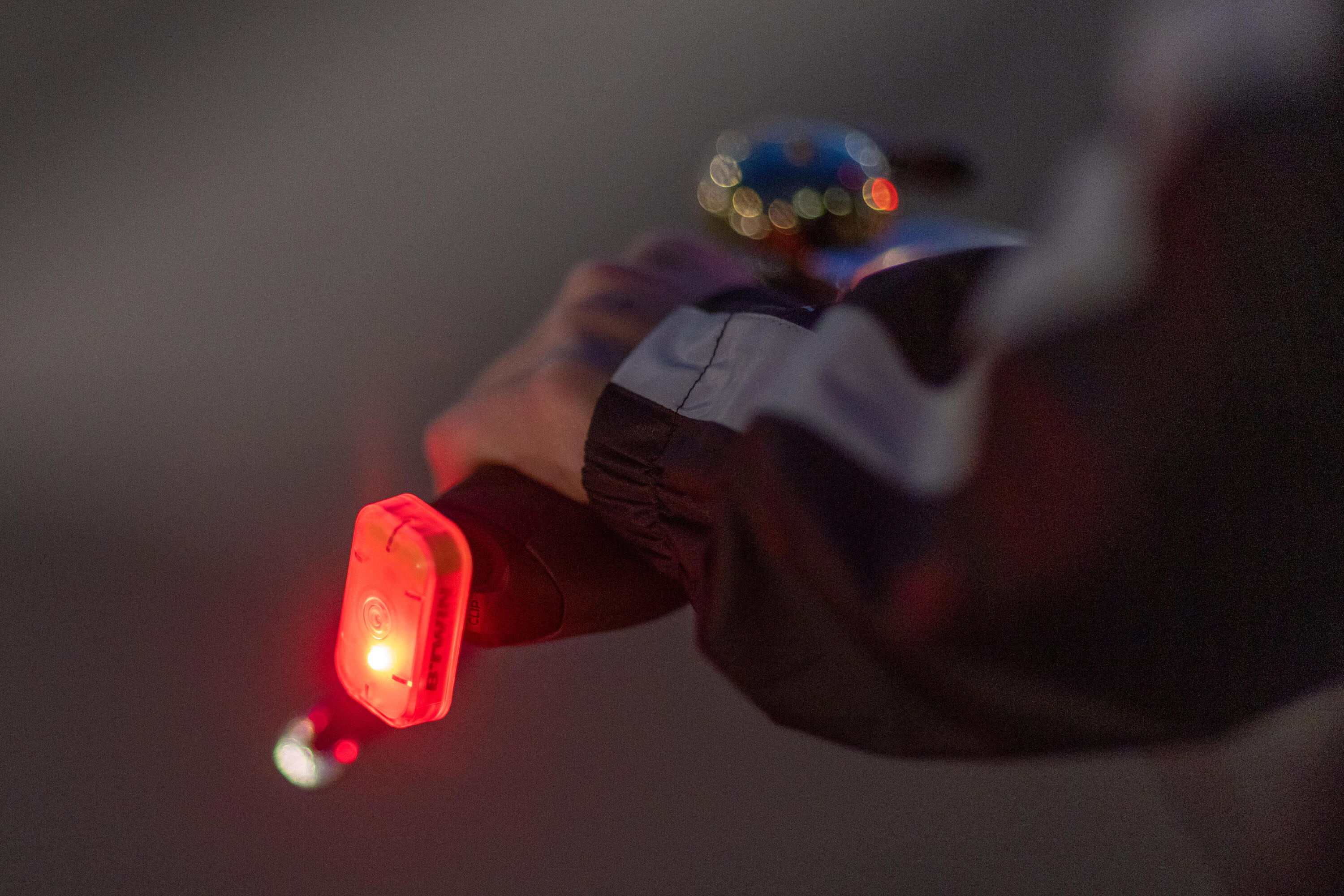 Přední/zadní LED světlo na kolo CL500 CLIP USB černé 11/12