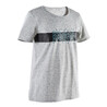 Boys Cotton T-Shirt  - Grey Print