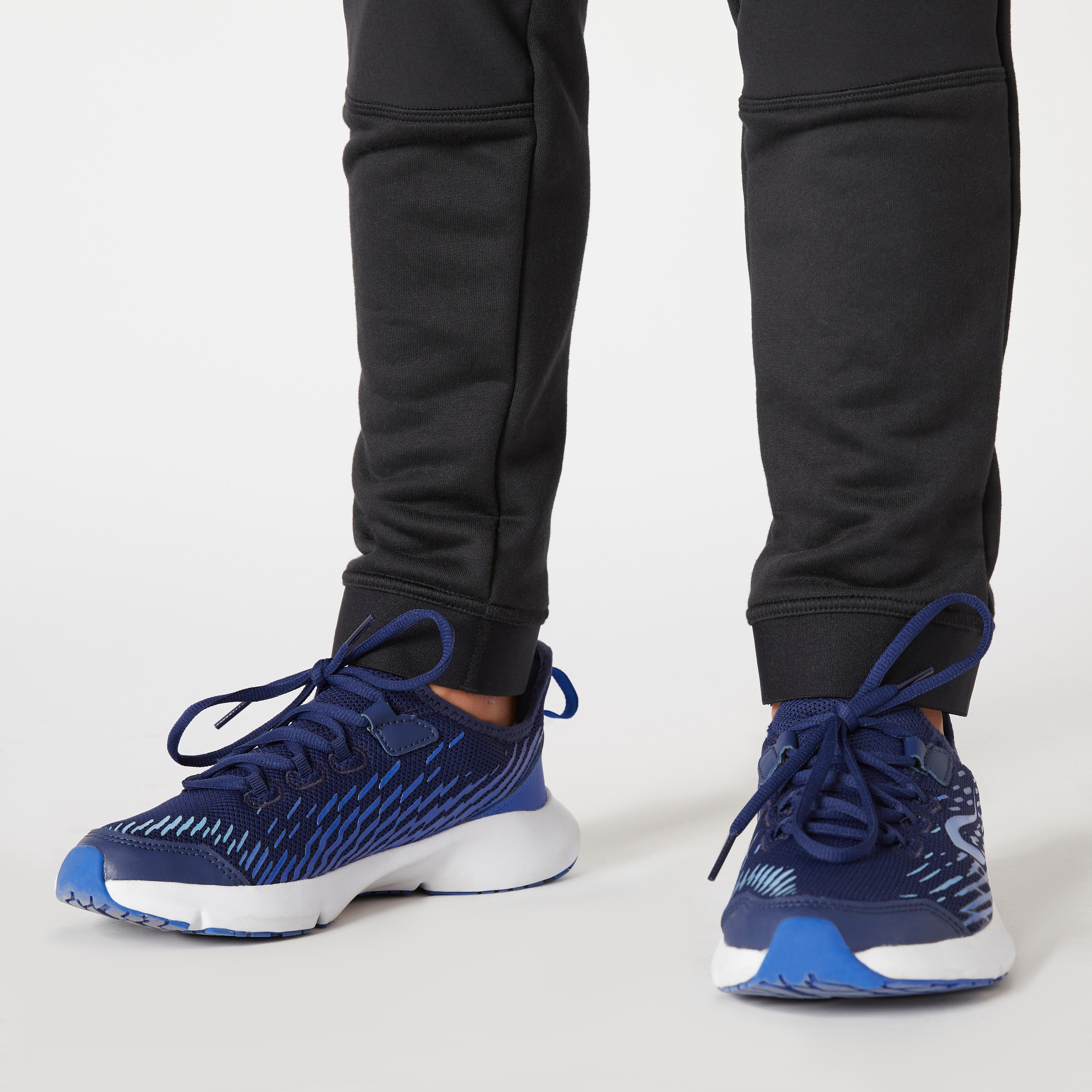 Kids’ Tracksuit - S 500 Blue/Black - DOMYOS