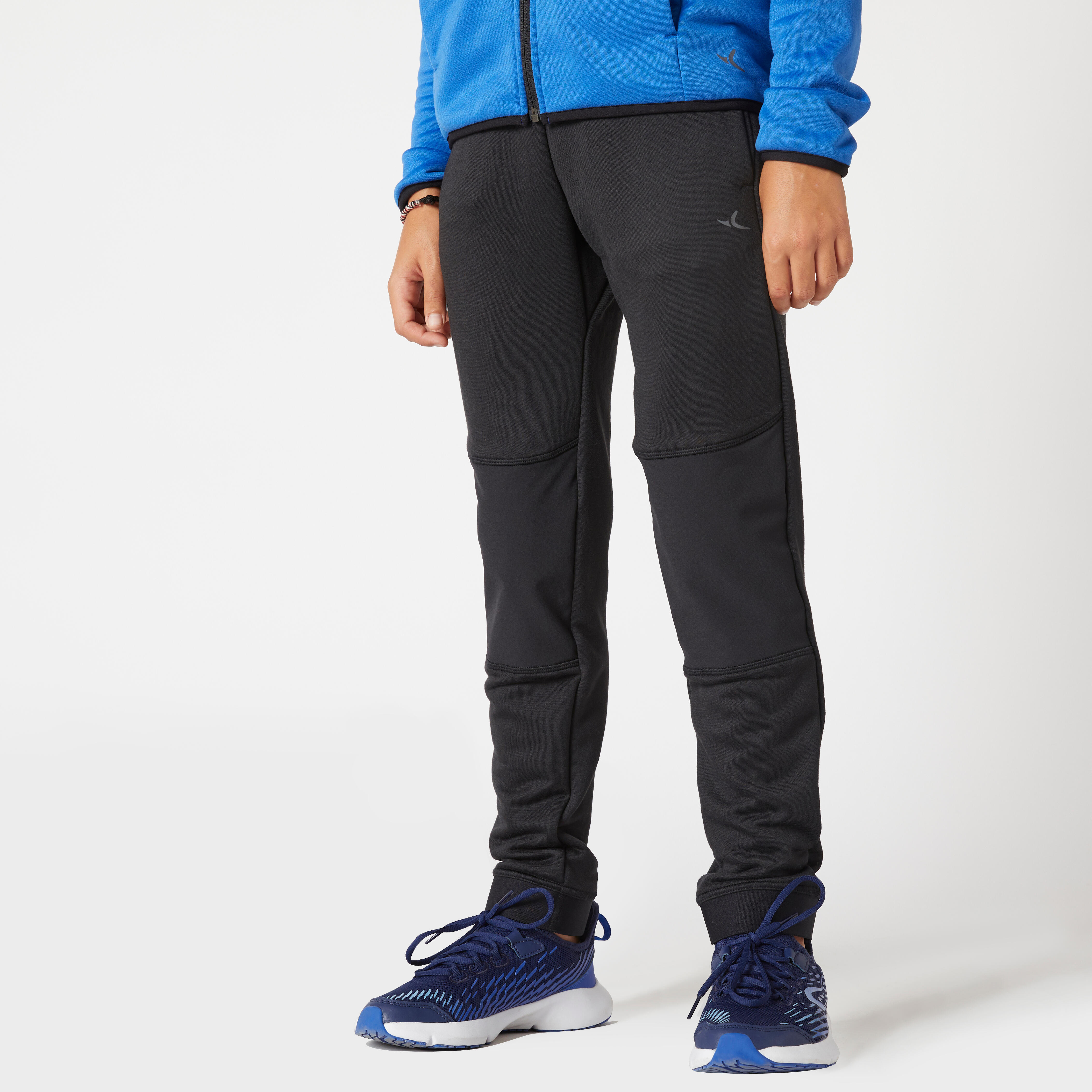 Kids’ Tracksuit - S 500 Blue/Black - DOMYOS